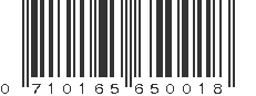 UPC 710165650018