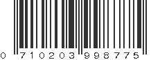 UPC 710203998775