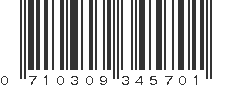 UPC 710309345701