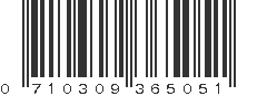 UPC 710309365051