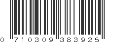 UPC 710309383925