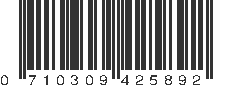 UPC 710309425892