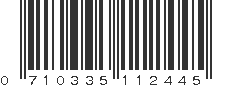 UPC 710335112445