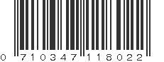 UPC 710347118022