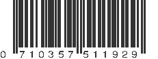 UPC 710357511929