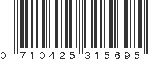 UPC 710425315695