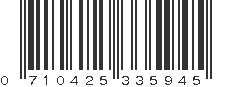 UPC 710425335945