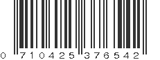 UPC 710425376542