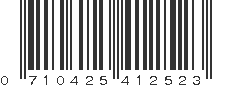 UPC 710425412523