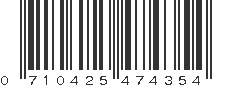 UPC 710425474354