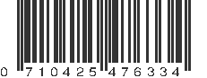 UPC 710425476334