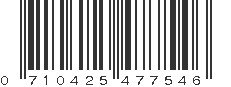 UPC 710425477546