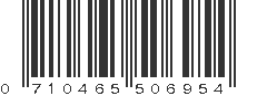 UPC 710465506954