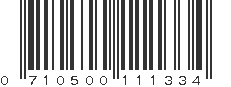 UPC 710500111334