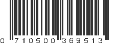 UPC 710500369513