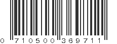 UPC 710500369711