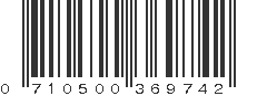 UPC 710500369742