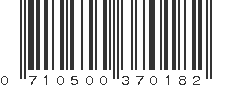 UPC 710500370182