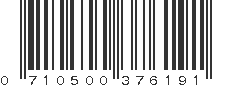 UPC 710500376191