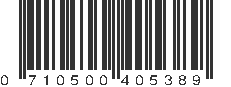 UPC 710500405389