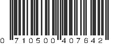 UPC 710500407642