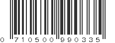 UPC 710500990335