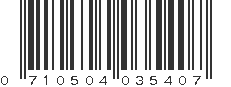 UPC 710504035407