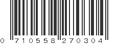 UPC 710558270304