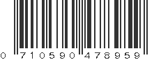 UPC 710590478959