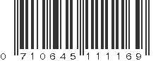 UPC 710645111169