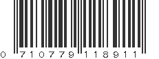 UPC 710779118911