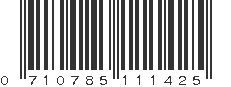 UPC 710785111425