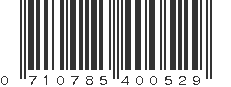 UPC 710785400529