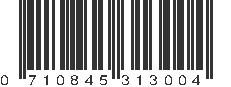 UPC 710845313004