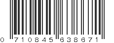 UPC 710845638671