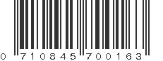 UPC 710845700163