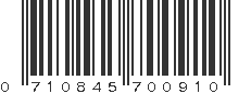 UPC 710845700910