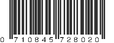 UPC 710845728020