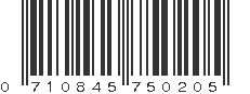 UPC 710845750205