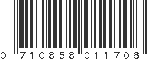 UPC 710858011706