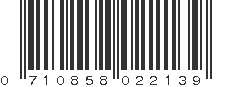 UPC 710858022139