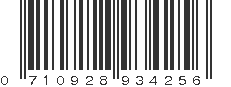 UPC 710928934256