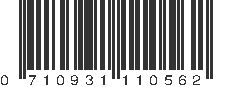 UPC 710931110562