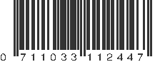 UPC 711033112447