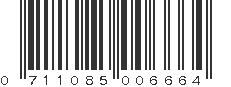 UPC 711085006664