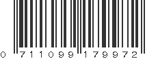 UPC 711099179972