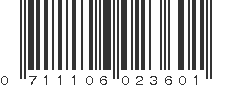 UPC 711106023601