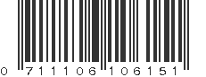 UPC 711106106151