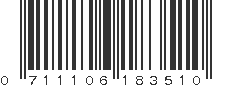 UPC 711106183510