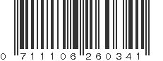 UPC 711106260341